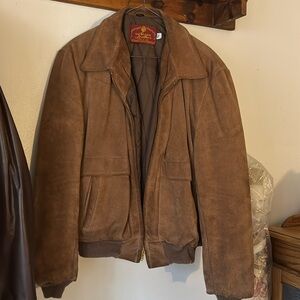 Leather Coat Men’s size 42
